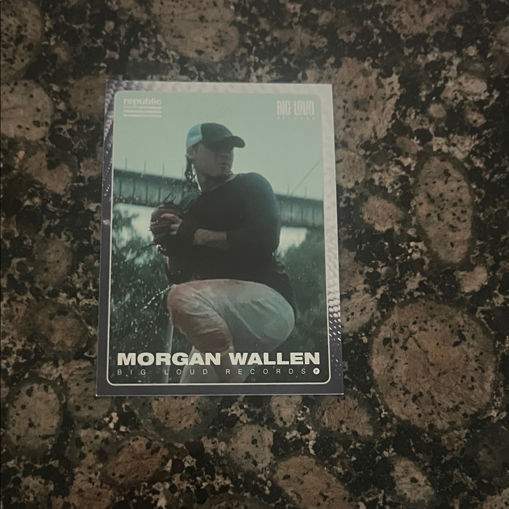 Morgan Wallen Trading Card